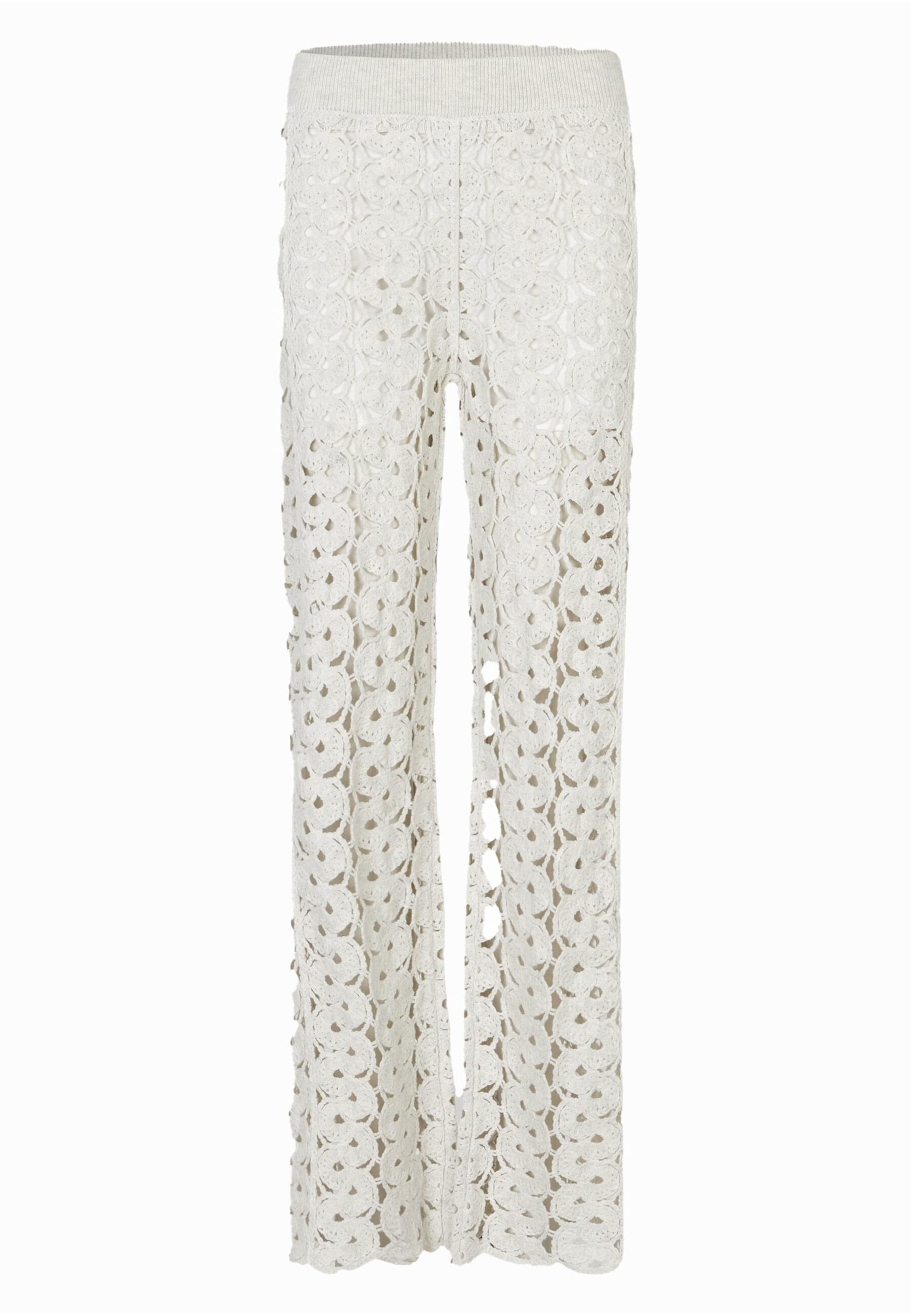 SECOND FEMALE Spodnie 'Coralie' w kolorze nakrapiany szarym, Podgląd produktu