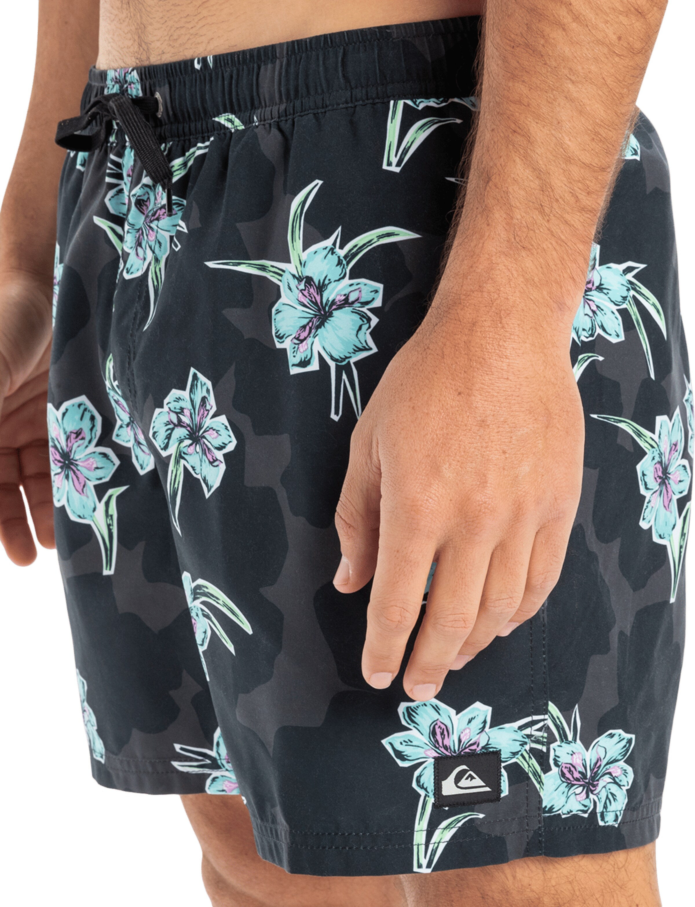 QUIKSILVER Regular Badeshorts 'Everyday' in Schwarz