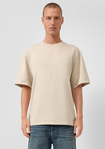 QS T-Shirt in Beige: Vorderseite