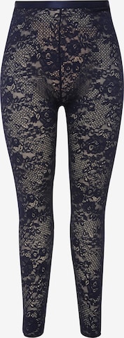 Ulla Popken Tights in Blue: front