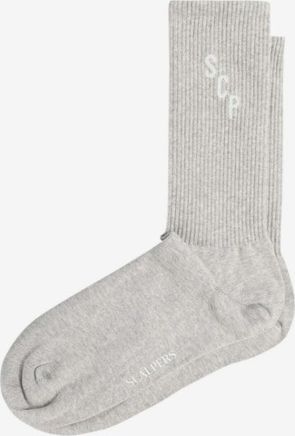 Scalpers Socks in Grey: front