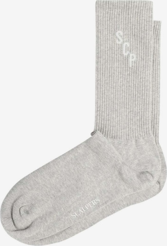 Scalpers Къси чорапи в сиво: отпред