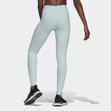 ADIDAS SPORTSWEAR Skinny Sportbyxa i grön