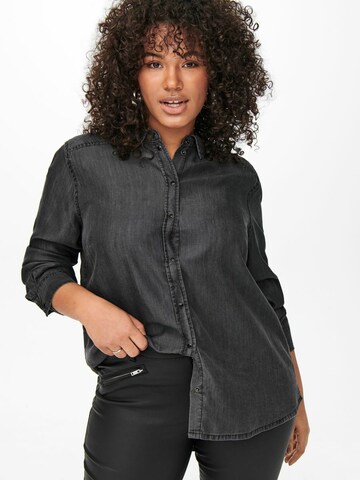 ONLY Carmakoma Blouse 'CANTO' in Grey