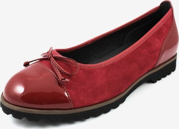 GABOR Ballerinas in Rot: Vorderseite