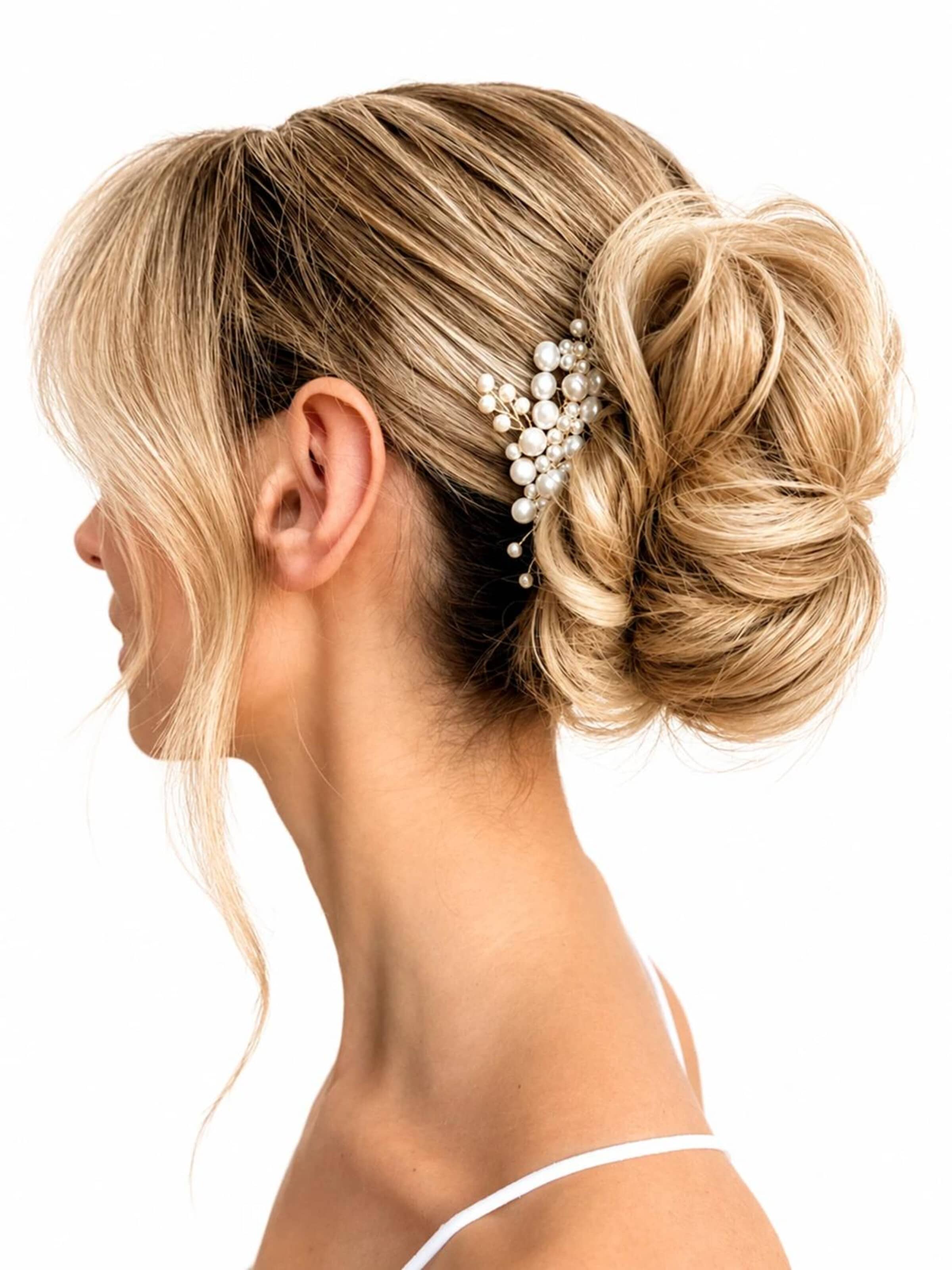 Ornamento per i capelli 'Izabella' di Sally Jane Bridal in argento