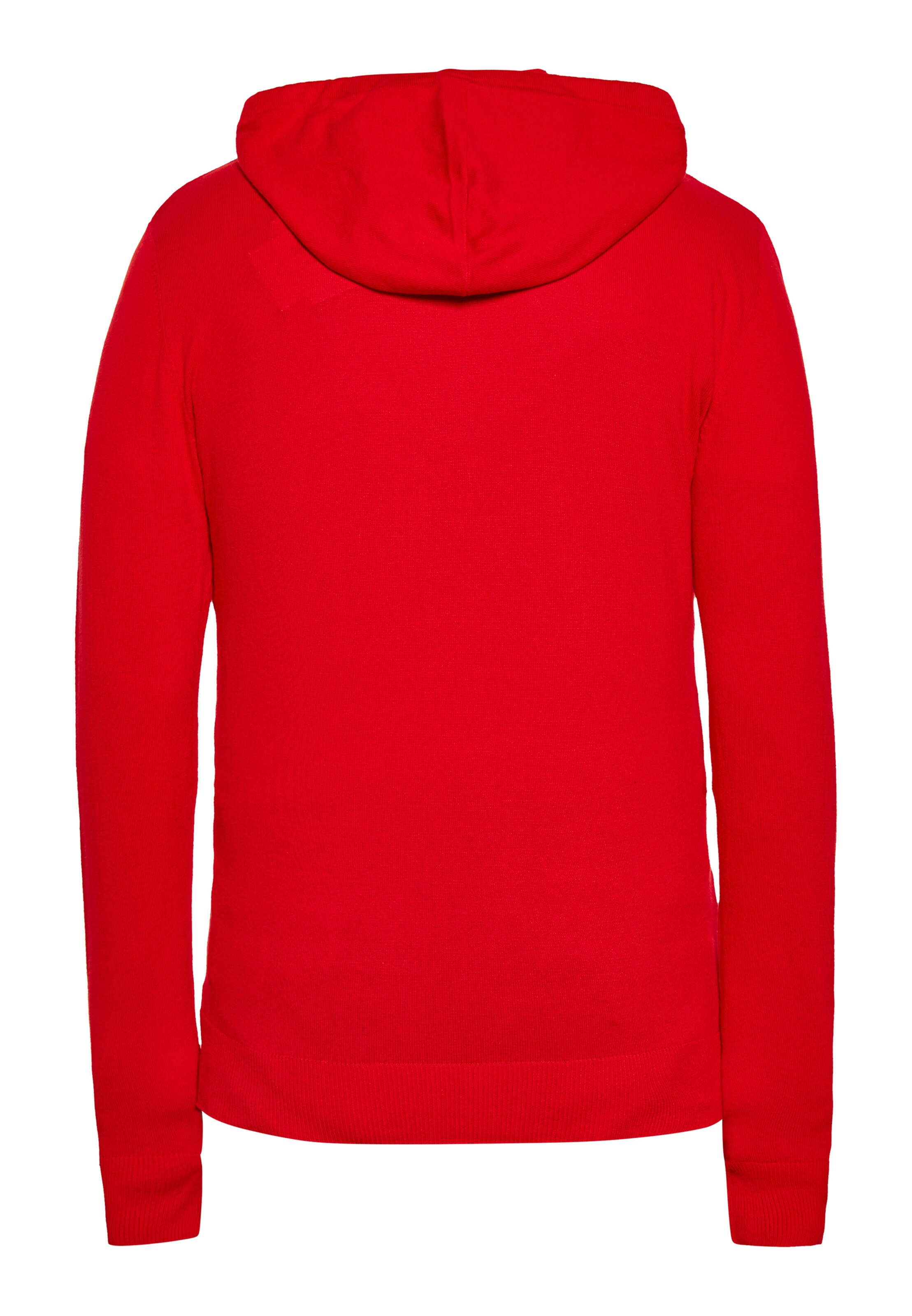 MO Πλεκτή ζακέτα σε κόκκινο