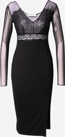 Guido Maria Kretschmer Women Φόρεμα κοκτέιλ σε μαύρο: μπροστά