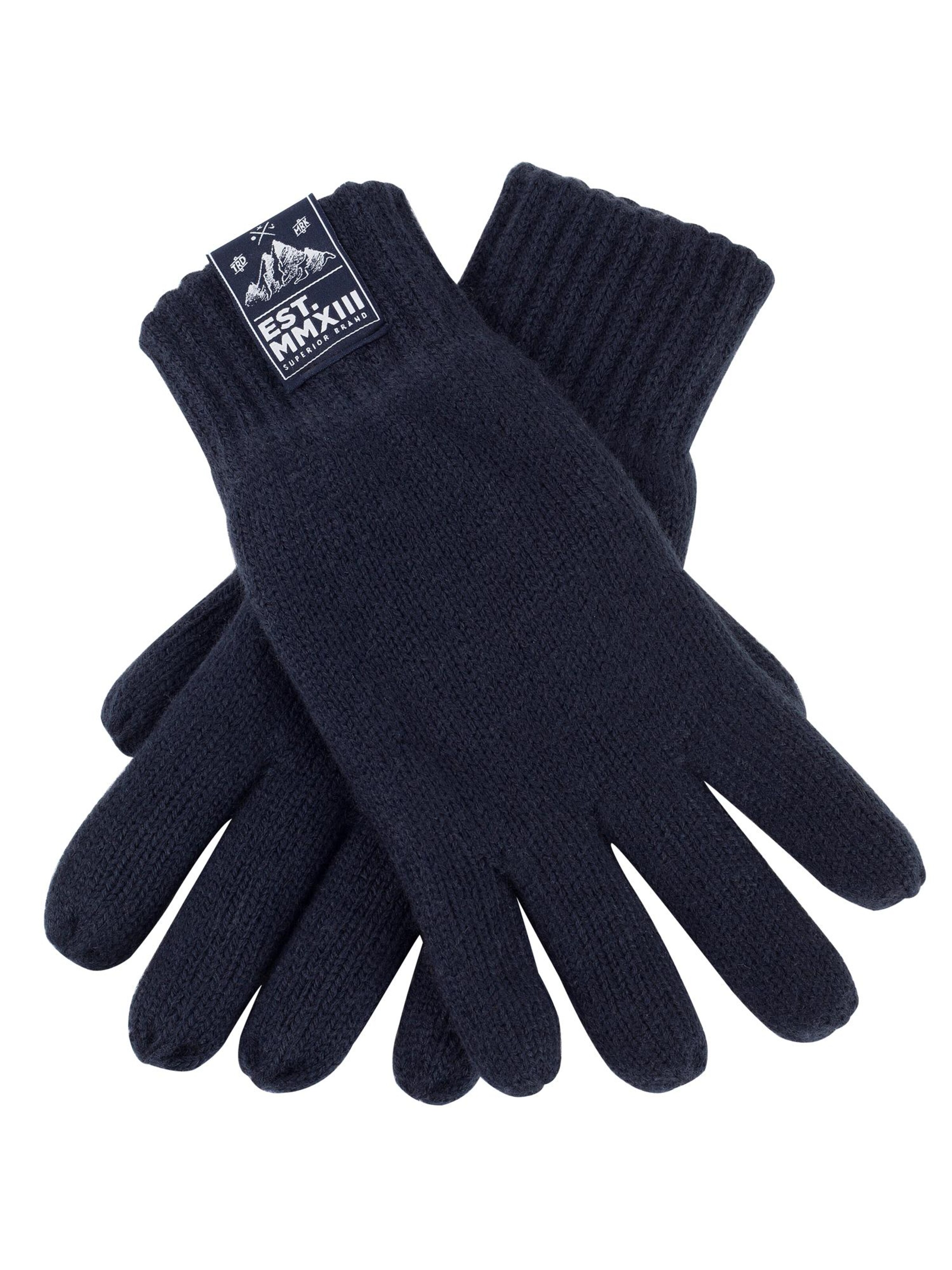 Manufaktur13 Full Finger Gloves 'Rough' in Blue