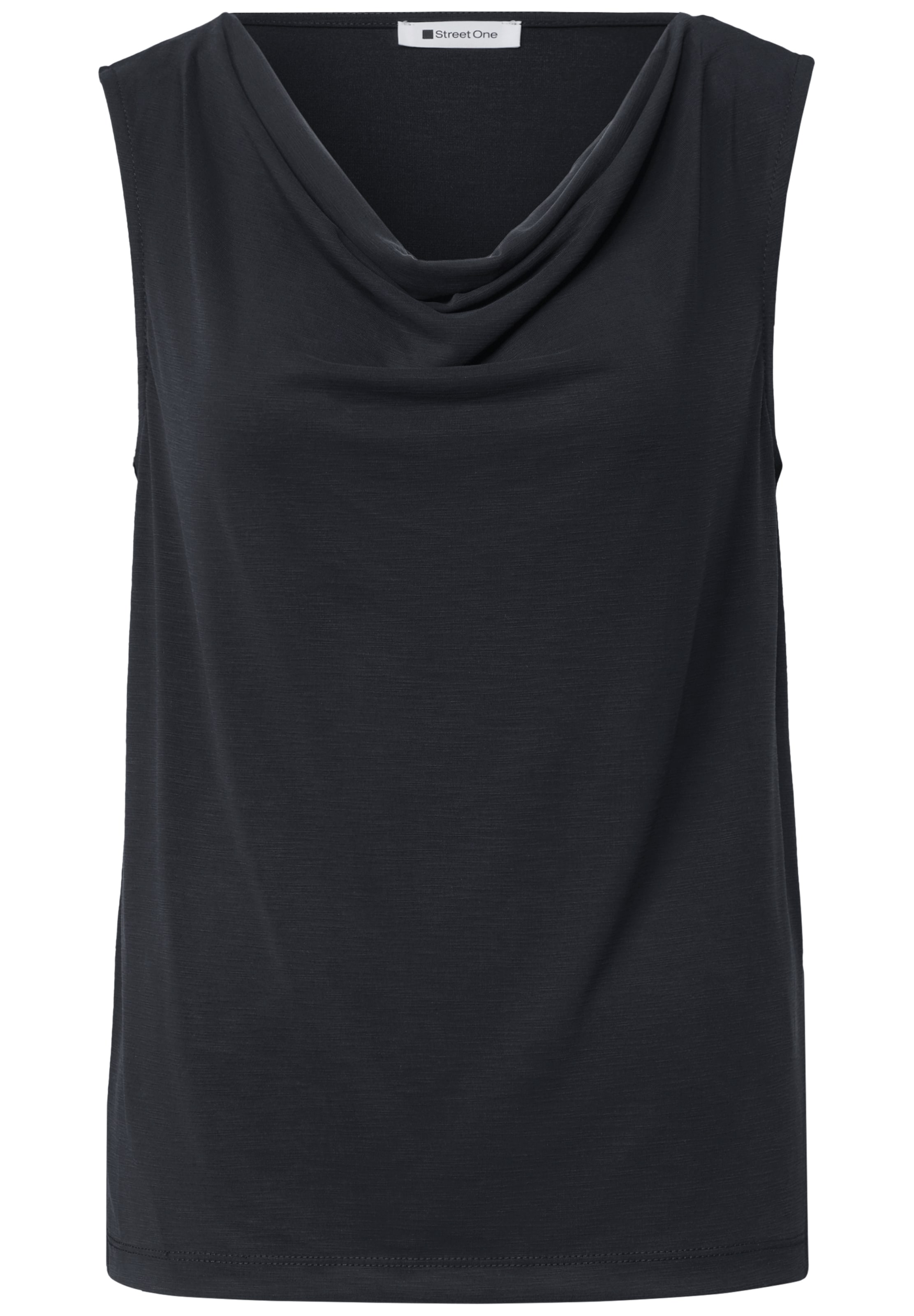 STREET ONE Top in Schwarz: Vorderseite