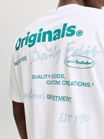 T-Shirt JACK & JONES en blanc