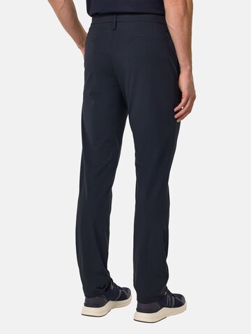 regular Pantaloni con pieghe 'B-Tech' di Boggi Milano in blu