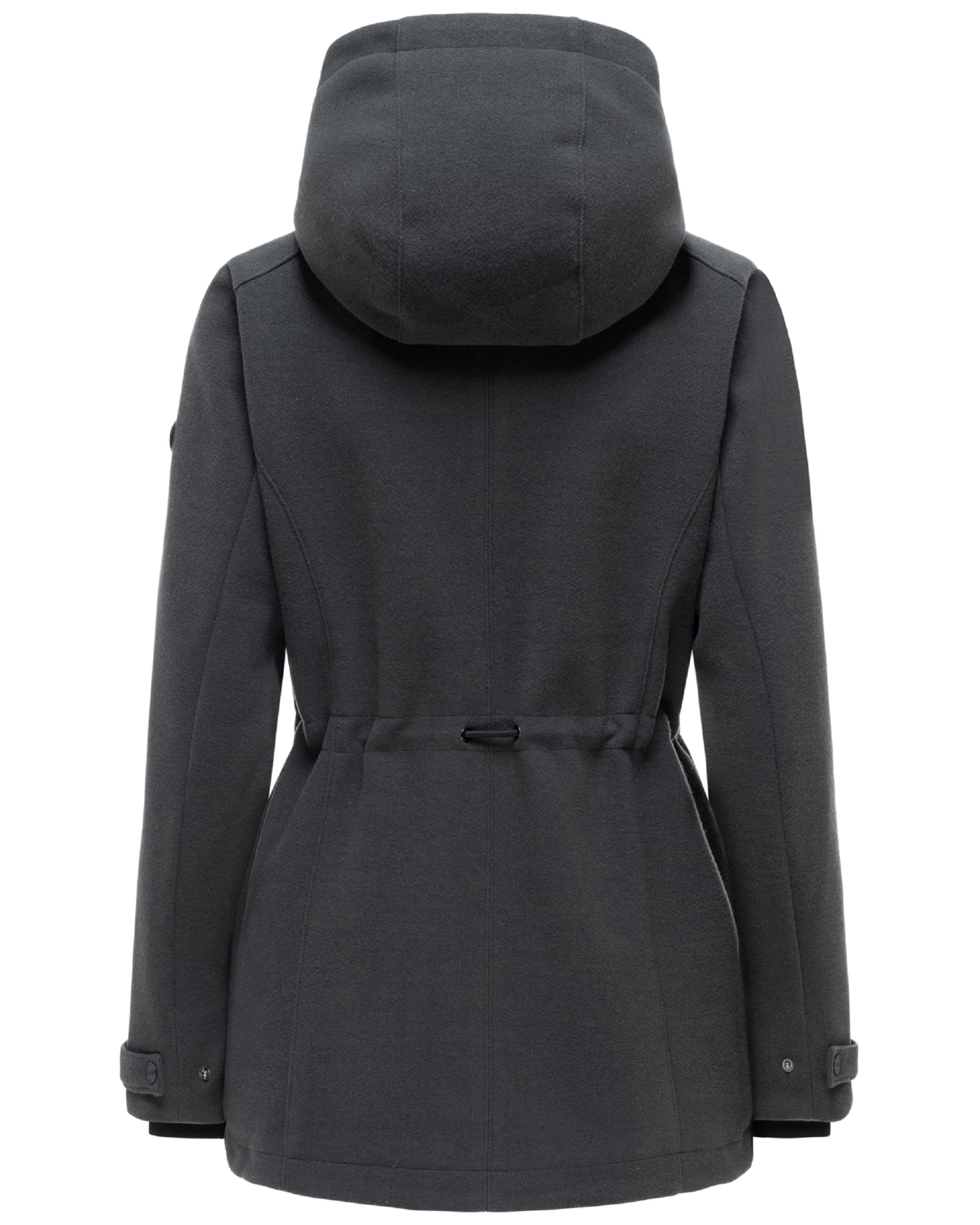 NAVAHOO Mantel 'Lächelstern 14' in Grau