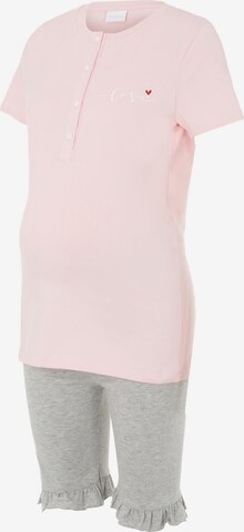 MAMALICIOUS Loungewear 'RINE' in Grey: front