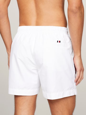 Shorts de bain Tommy Hilfiger Underwear en blanc