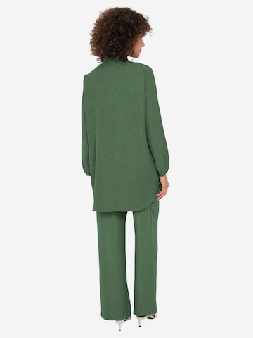 Bigdart - Calças de fato em verde