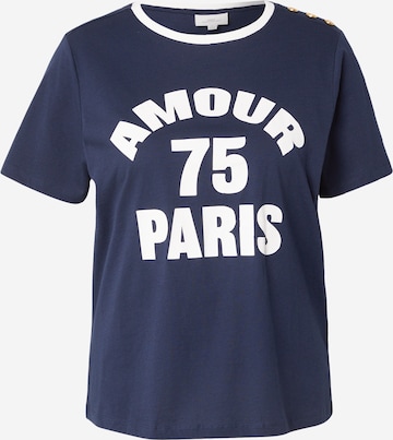 ONLY Carmakoma Paita 'CARARLET' värissä sininen: etupuoli