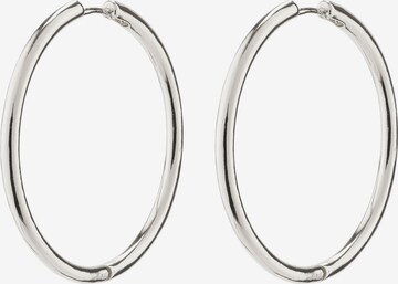 Boucles d'oreilles 'Eanna' Pilgrim en argent : devant