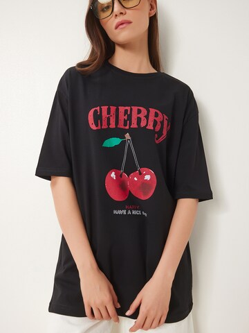 T-shirt Happiness İstanbul en noir