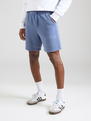 Champion Authentic Athletic Apparel Обычный Штаны в Синий: спереди