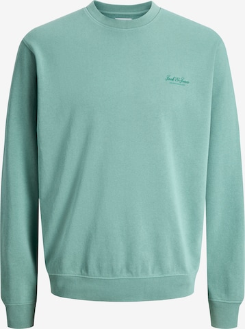 Sweat-shirt 'JJEARCHIVE' JACK & JONES en vert : devant