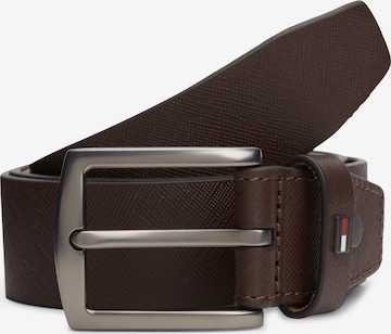Cintura 'DENTON' di TOMMY HILFIGER in marrone: frontale