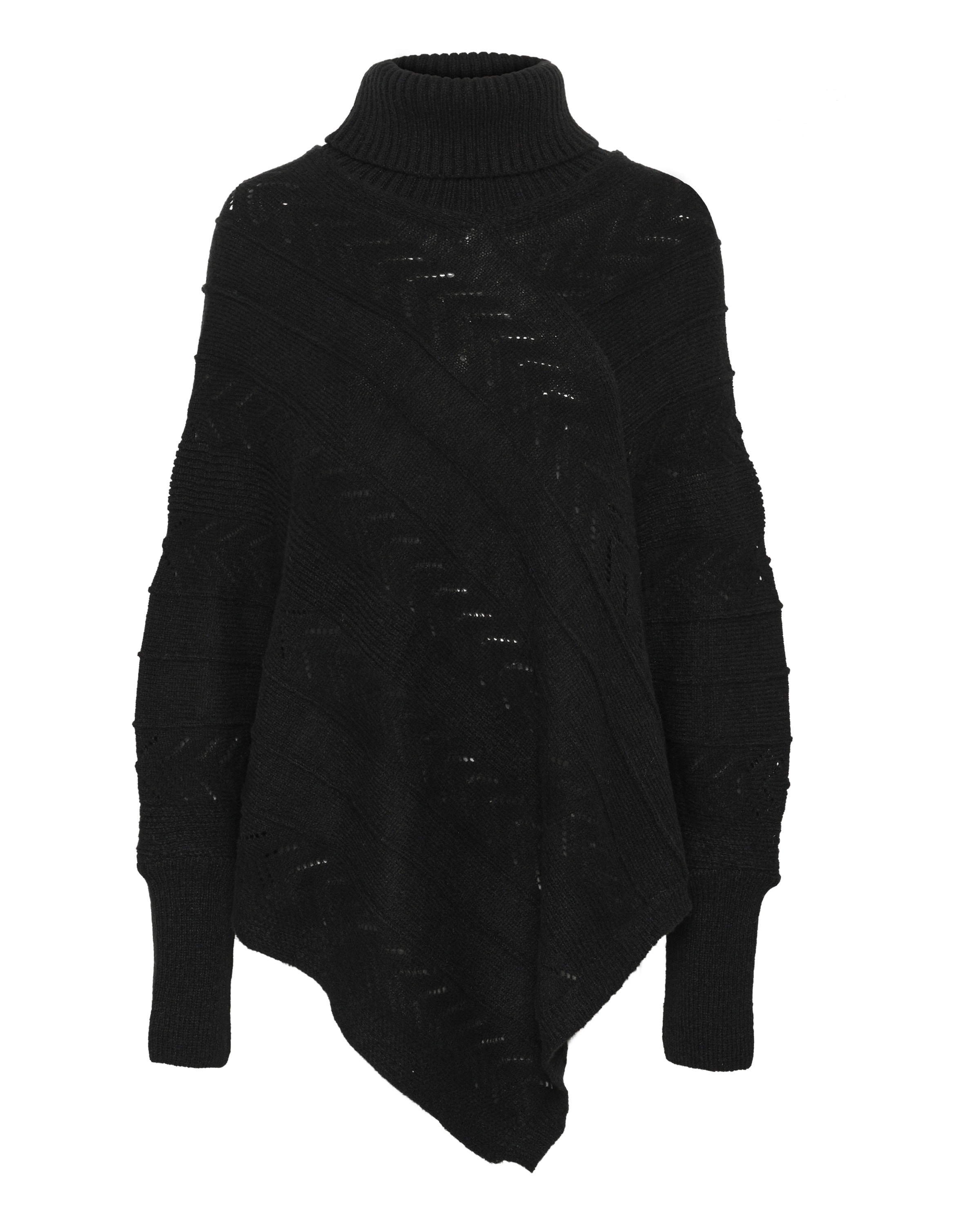 Cream Peleryna 'Holiday' w kolorze czarny: przód