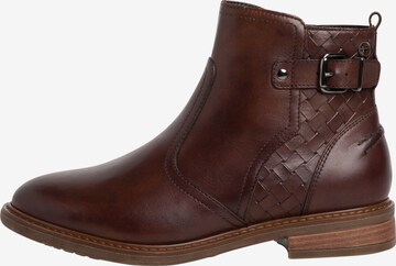 TAMARIS Ankle Boots in Brown