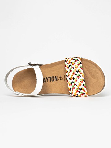 Sandale 'LEGANES' de la Bayton pe alb