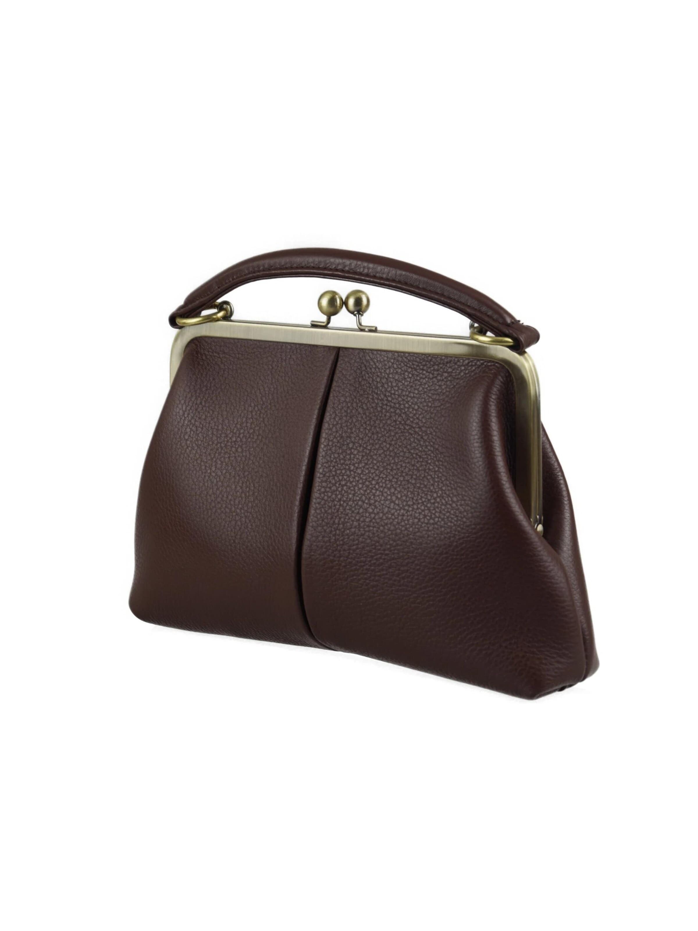 Sacs à main 'Kleine Olive – Leder Handtasche & Umhängetasche' Taschenkinder en marron