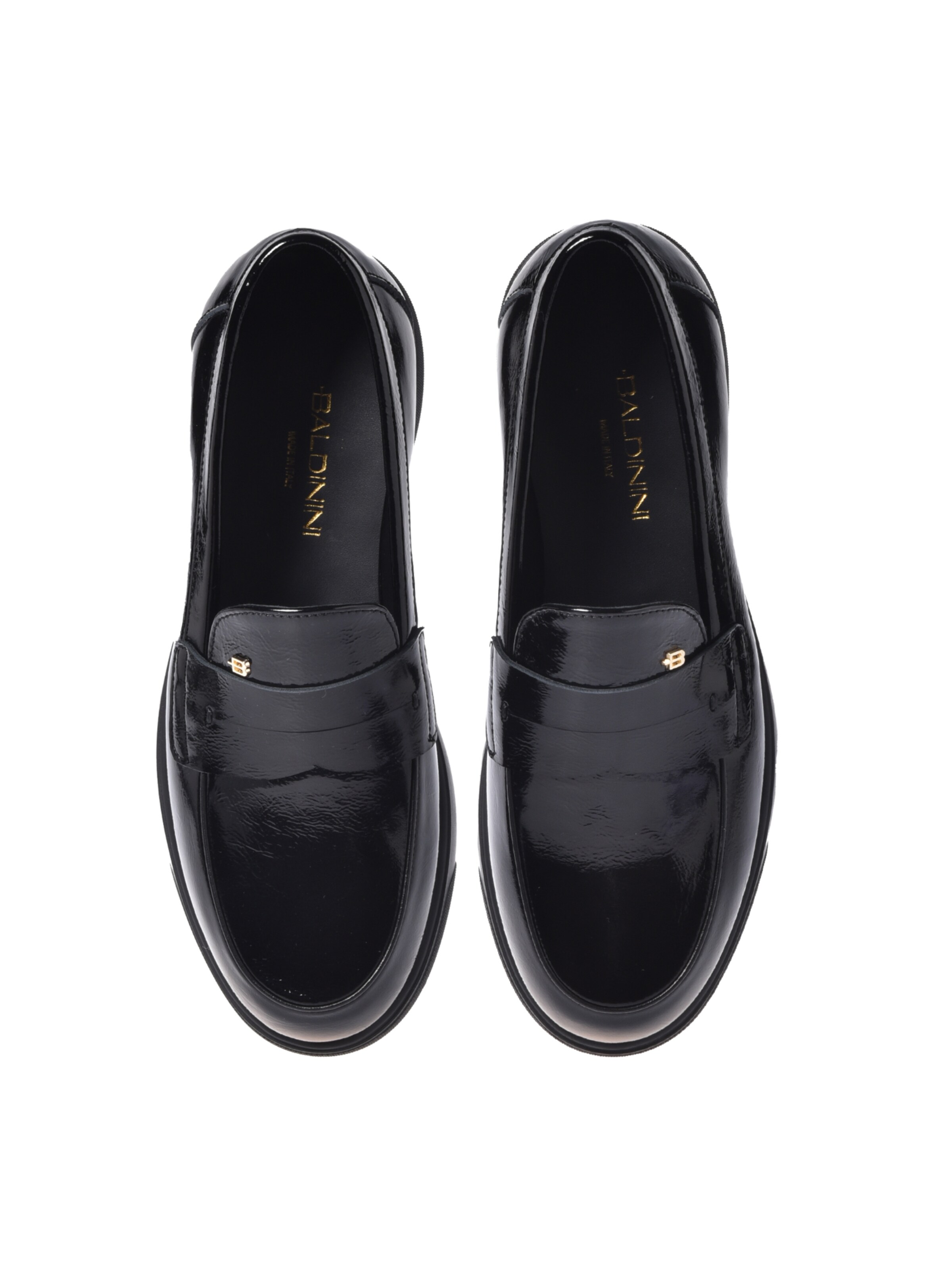 BALDININI Moccasins in Black