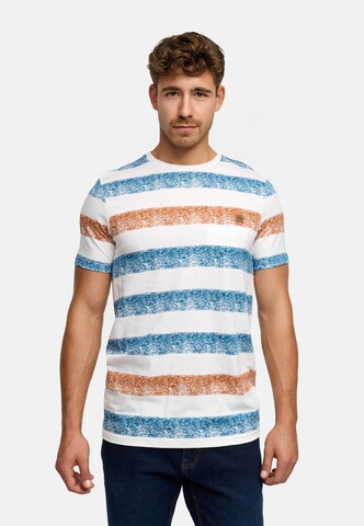INDICODE JEANS Shirt ' Tamka ' in Blue: front
