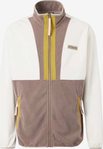 COLUMBIA Toiminnallinen fleecetakki 'Backbowl™ II' värissä ruskea: etupuoli