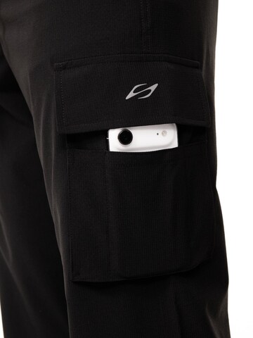 saved lab Regular Workout Pants 'SL-250 Cargo Black' in Black