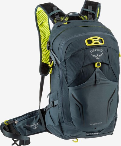 Osprey Sportrucksack 'Syncro 20' in neongelb / dunkelgrau / weiß, Produktansicht
