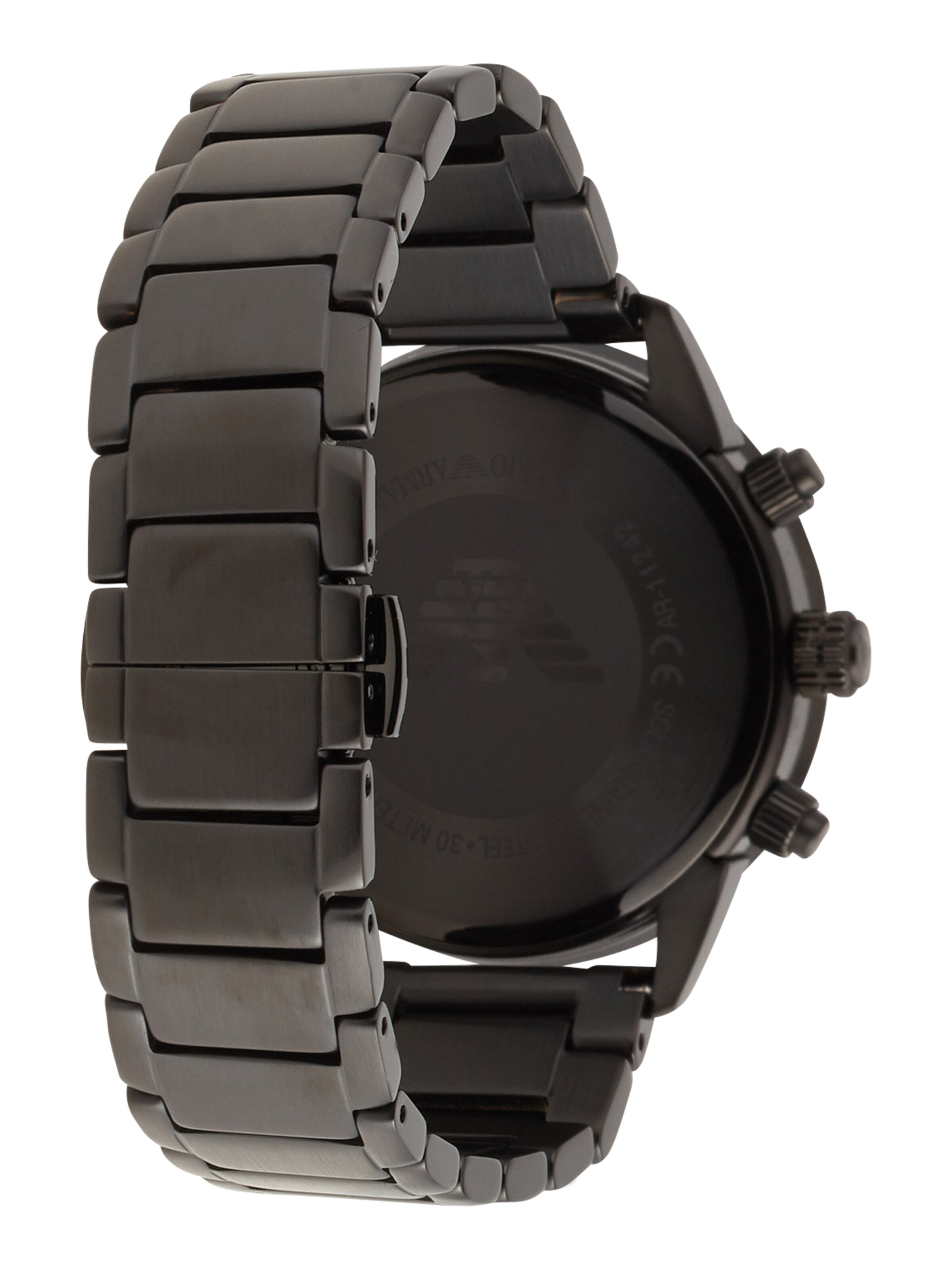 Emporio Armani Analógové hodinky - Čierna