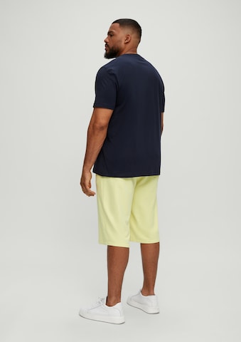 s.Oliver Men Big Sizes Regular Shorts 'Detroit' in Gelb