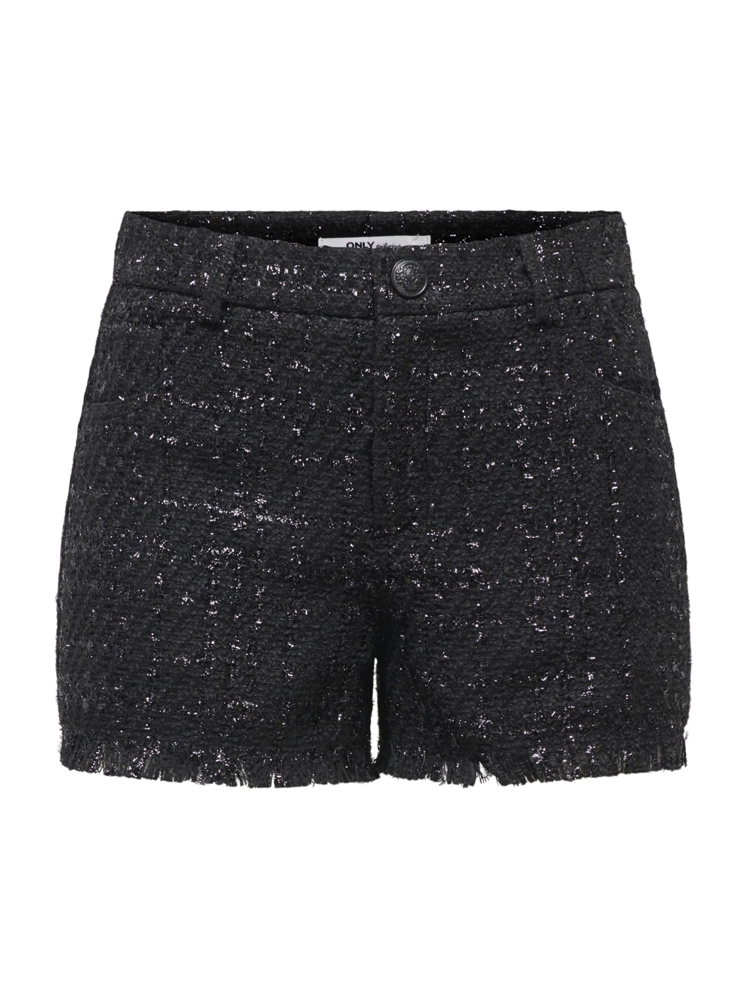 Kelnės 'ONLNUNA' iš ONLY, spalva – juoda / sidabrinė, Prekių apžvalga