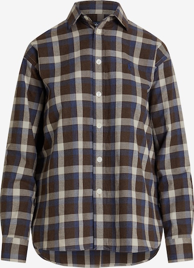 Polo Ralph Lauren Blouse in XS in Navy / Dark brown / White, Item view