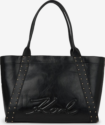 juoda Karl Lagerfeld Pirkinių krepšys ' K/Ville': priekis