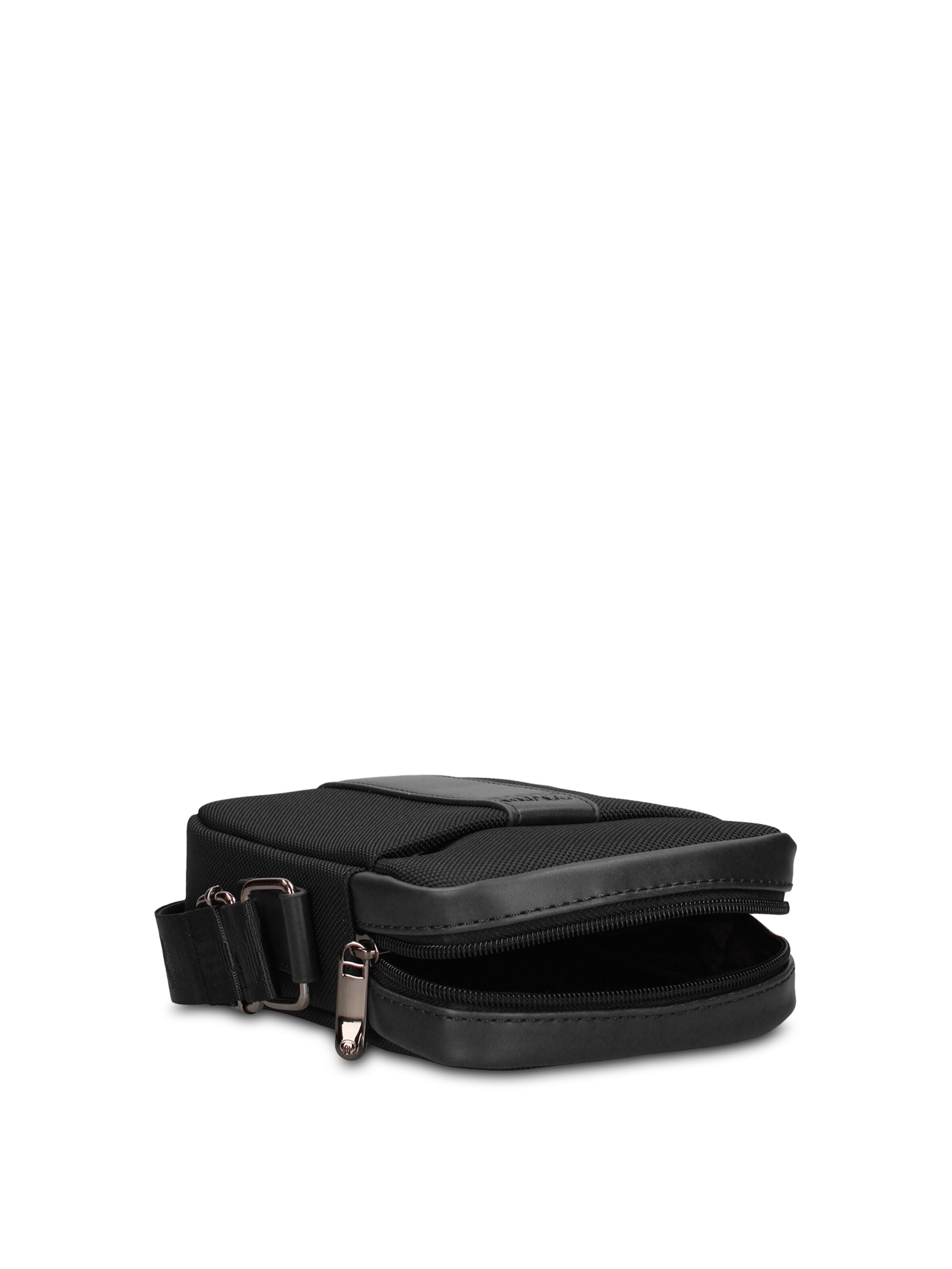 Borsa a tracolla 'Borsa a Tracolla Uomo Vegan Leather con Zip' di Coveri Collection in nero