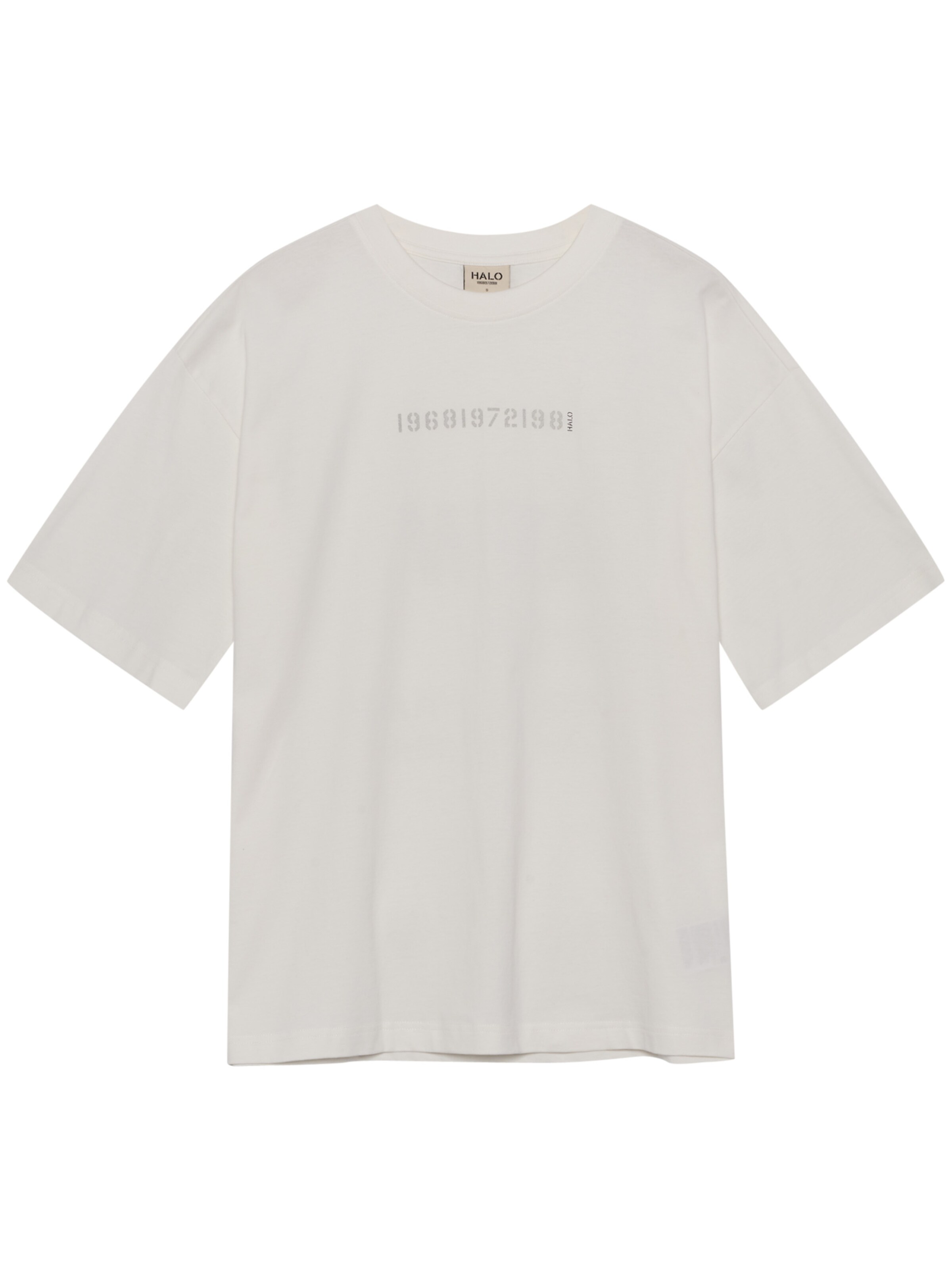 HALO T-Shirt in Weiß: Vorderseite