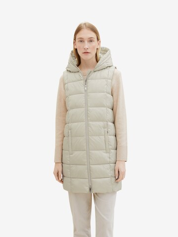 Gilet di TOM TAILOR in beige: frontale