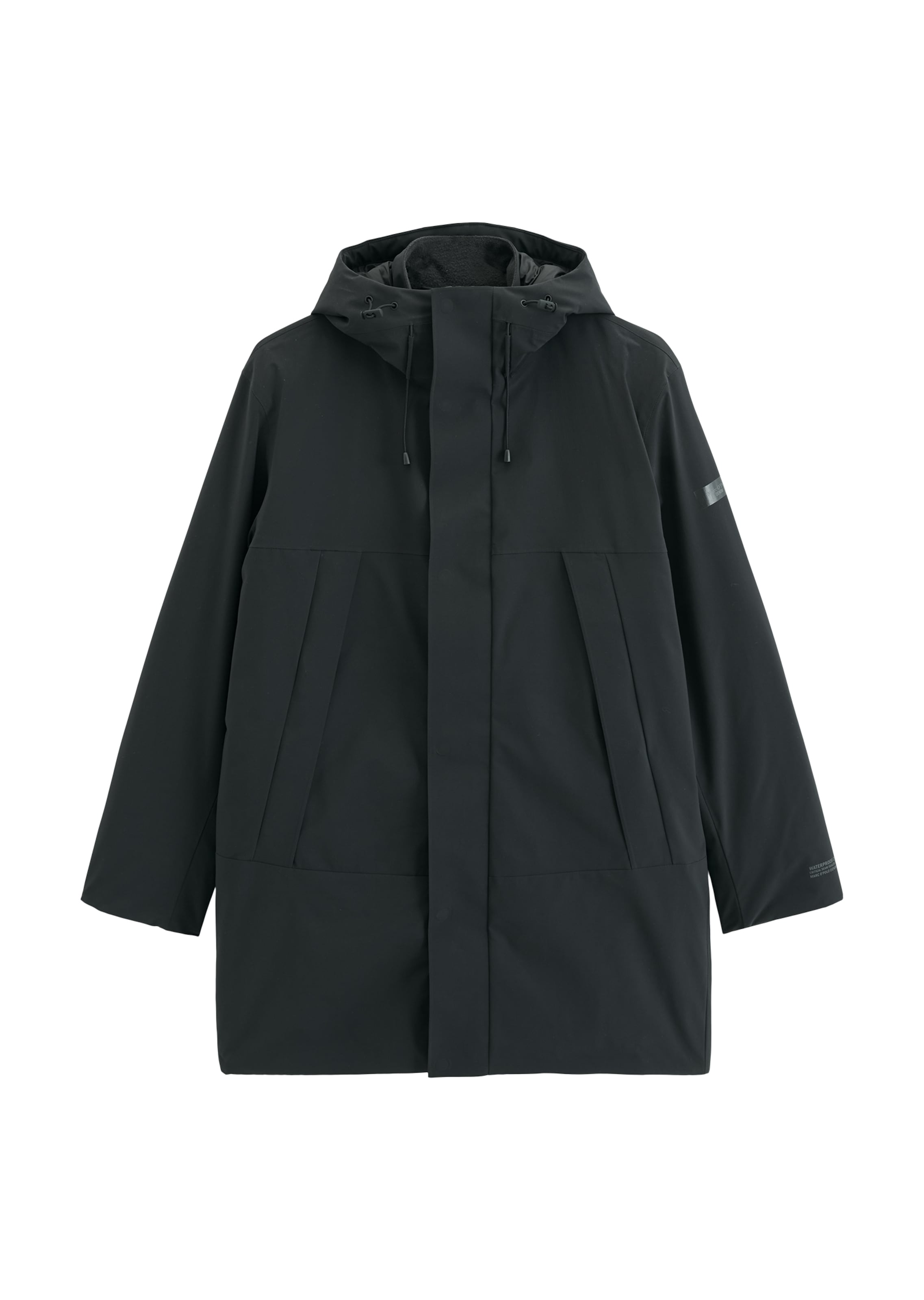 Marc O'Polo DENIM Between-Seasons Parka in Black: front