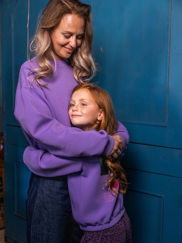 Sweat-shirt Looxs Revolution en violet