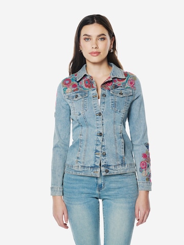 mėlyna KOROSHI Demisezoninė striukė: priekis