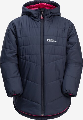 JACK WOLFSKIN Outdoorjacke 'Solyd' in Blau: predná strana