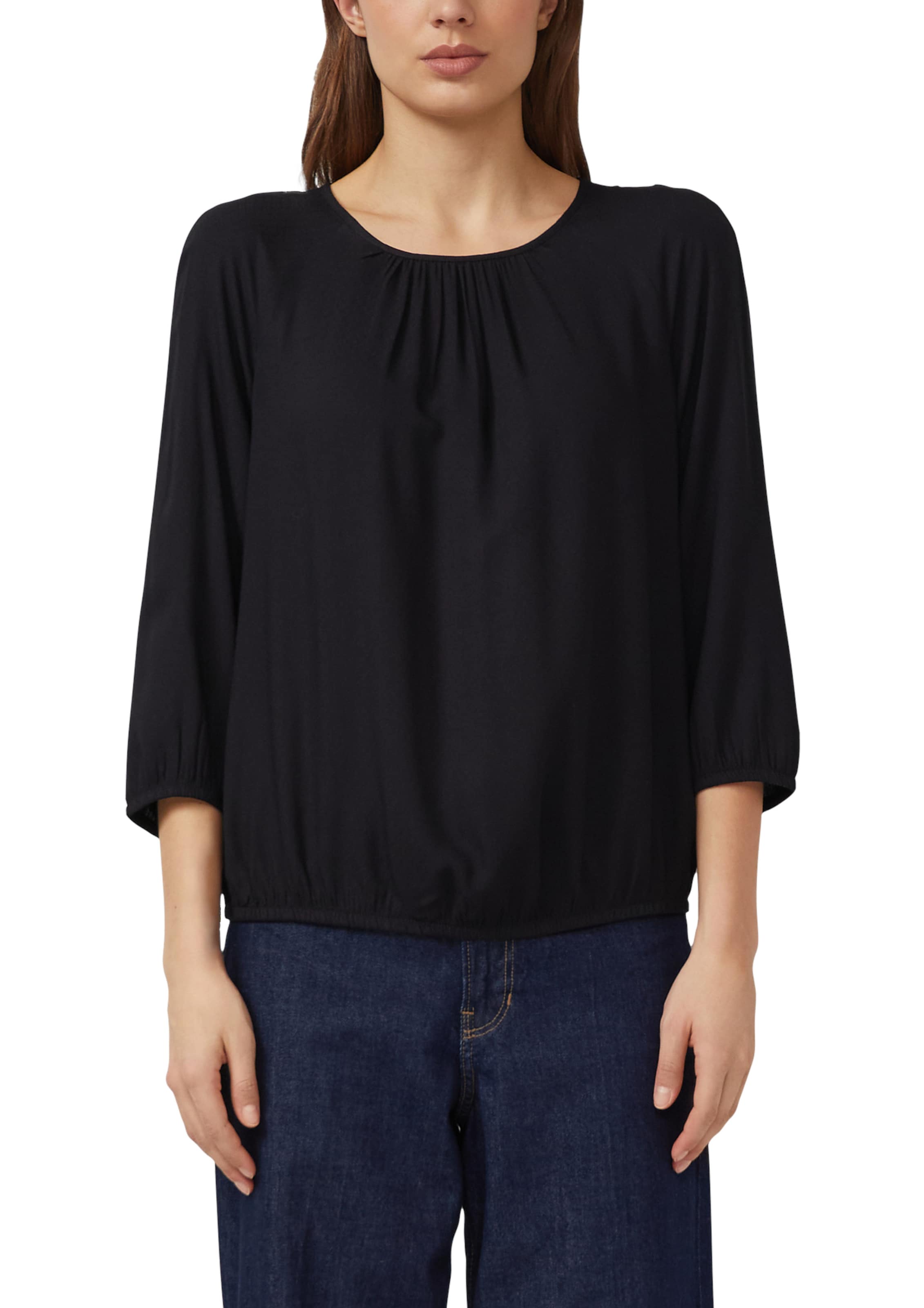 s.Oliver Blouse in Black