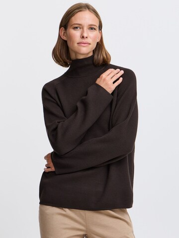 Pull-over 'Otari' b.young en noir : devant