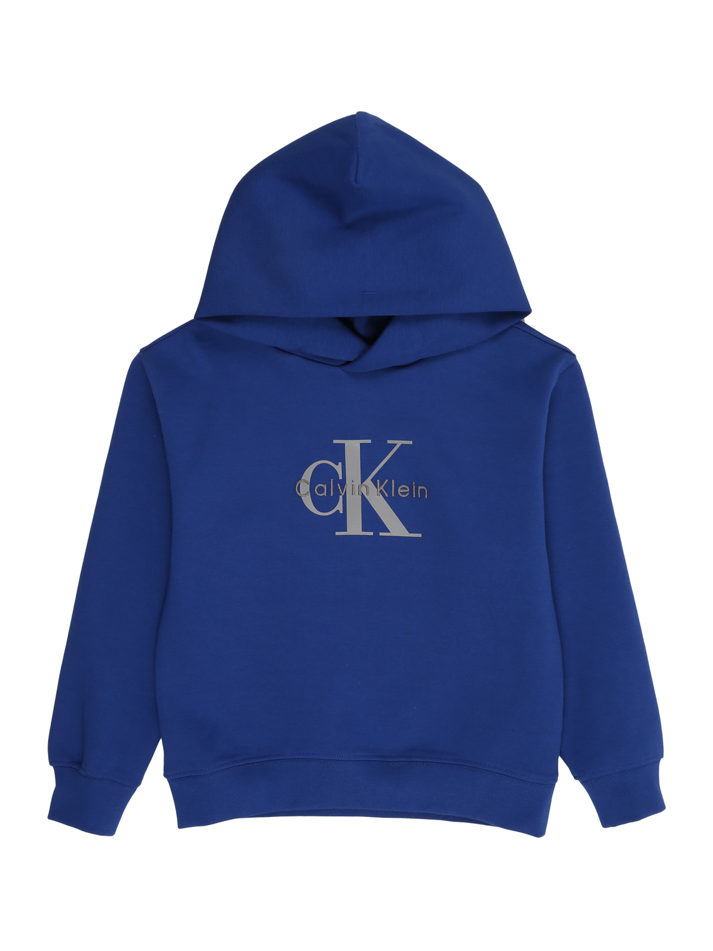 Calvin Klein Jeans Mikina - Modrá: predná strana